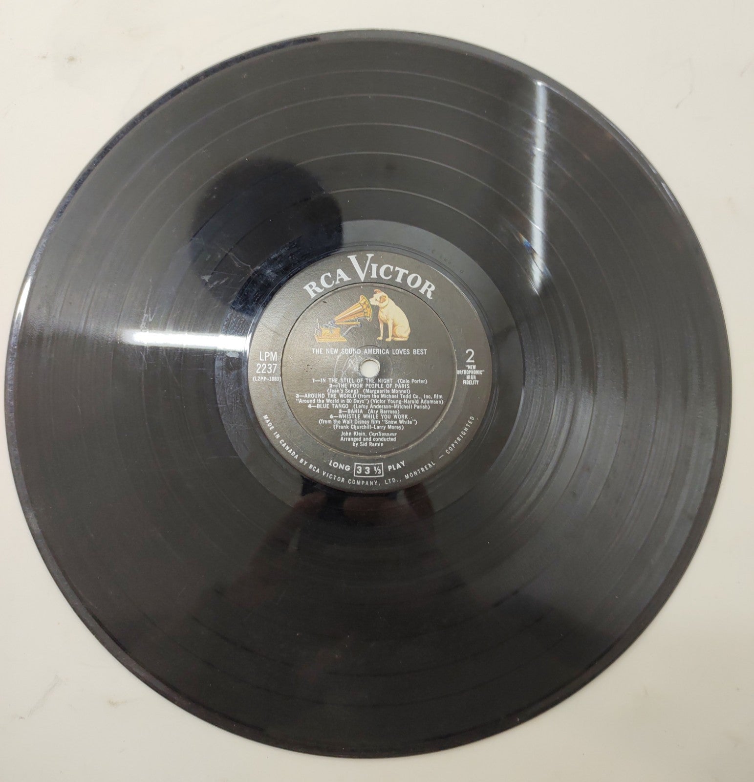 John Klein & Sid Ramin – The New Sound America Loves Best LPM-2237 LP