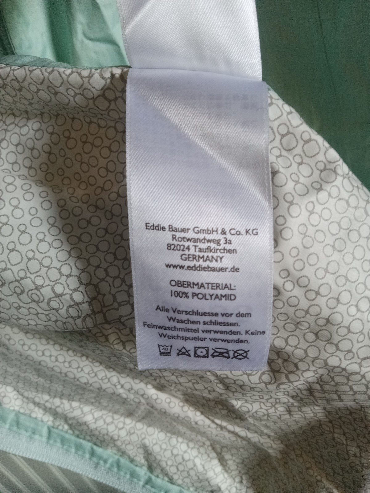 Eddie Bauer Women's Teal Zip-Up Jacket – Size Large, Fleece Lined