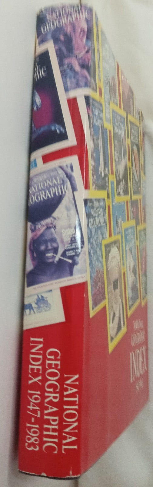National Geographic Index 1947–1983 Hardcover Reference Guide History Rare