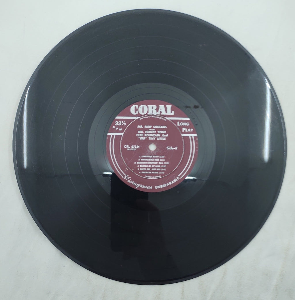 Pete Fountain & Big Tiny – Mr New Orleans Meets Mr Honky Tonk LP Coral CRL-57334