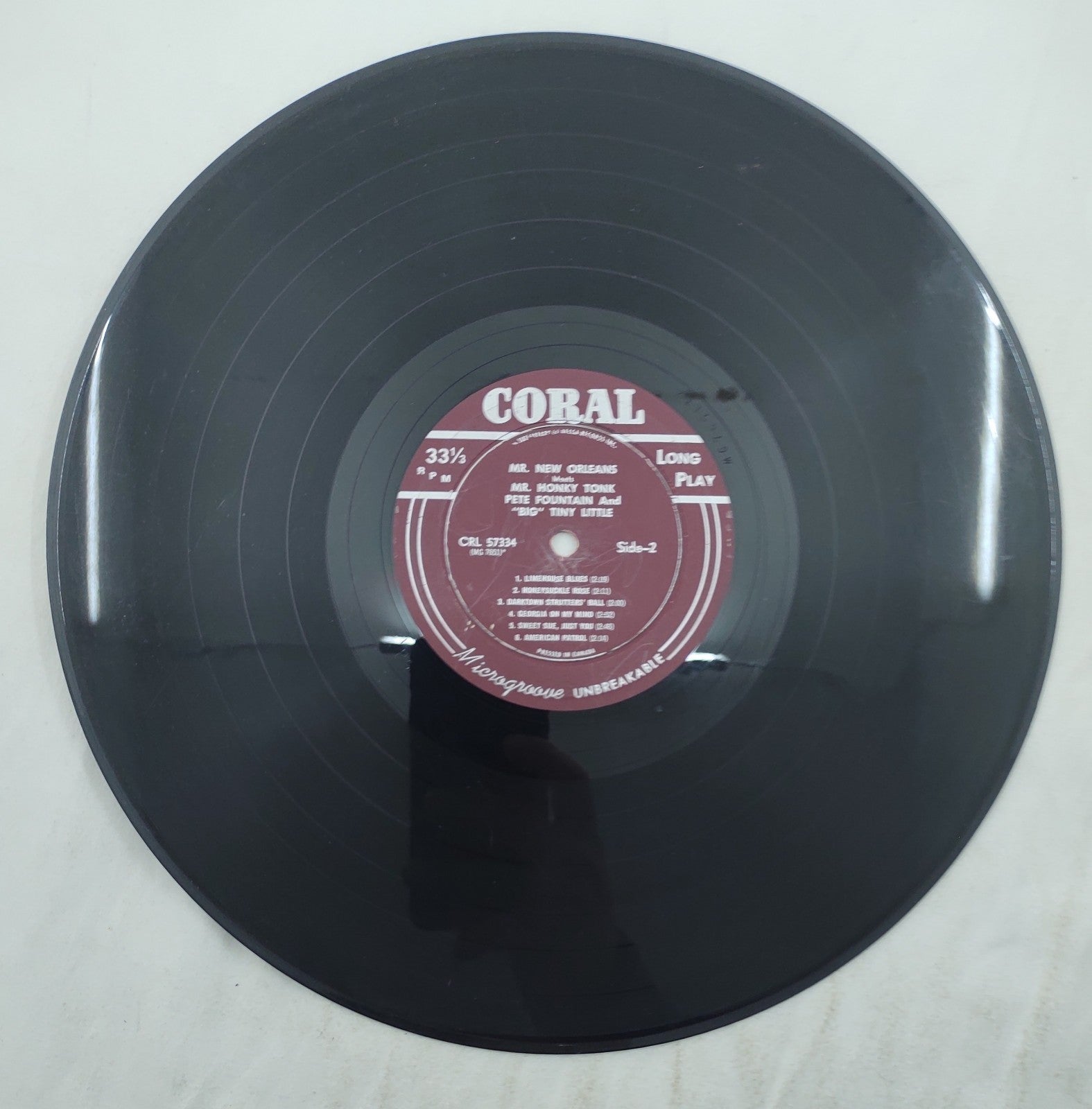 Pete Fountain & Big Tiny – Mr New Orleans Meets Mr Honky Tonk LP Coral CRL-57334