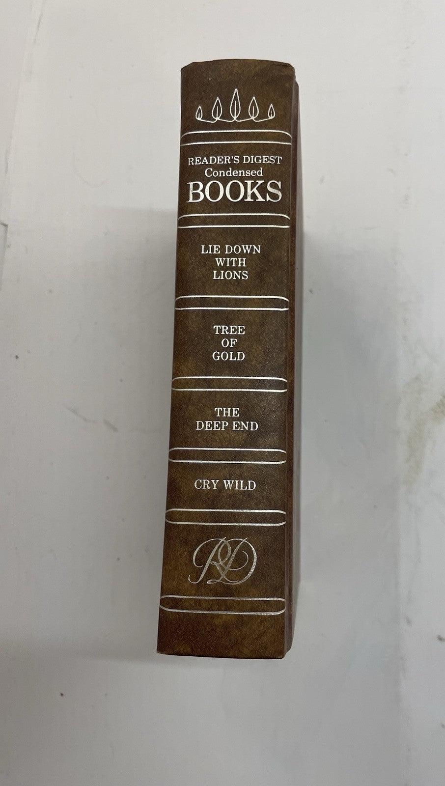 1986 Reader's Digest Condensed 1st Ed HC Leather Gilt Vtg NM Collectible