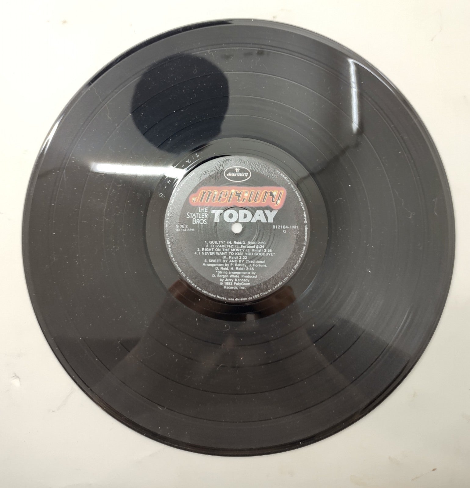 The Statler Brothers Today (1983) Vinyl LP Country Gospel Record