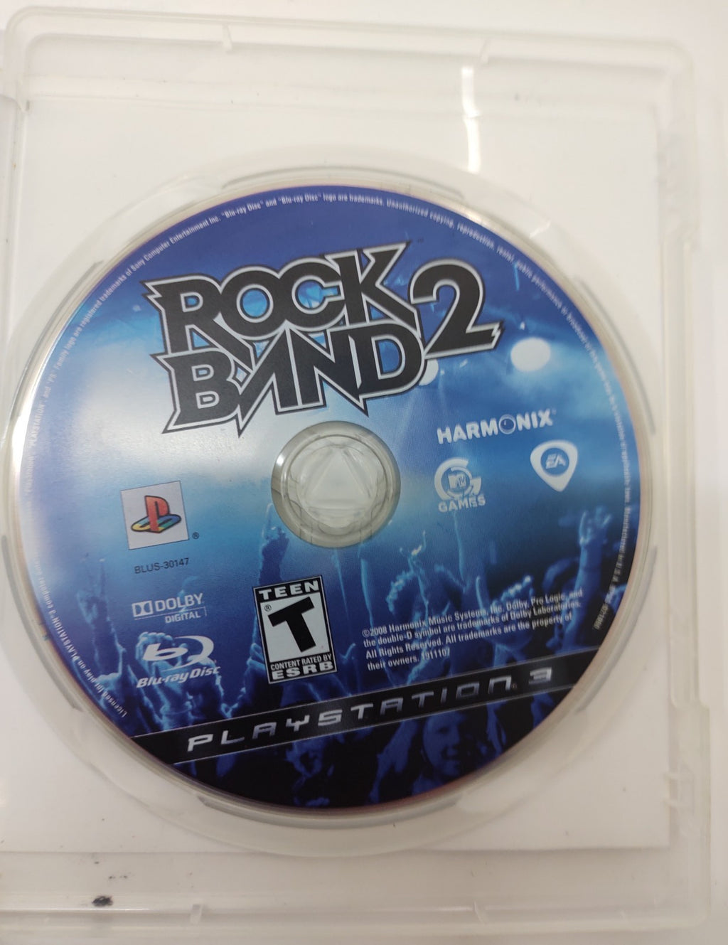 Rock Band 2 (Sony PlayStation 3, PS3) Music Rhythm Video Game