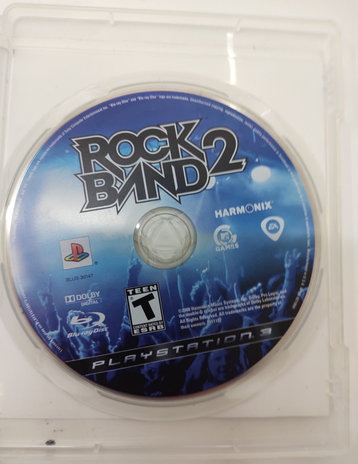 Rock Band 2 (Sony PlayStation 3, PS3) Music Rhythm Video Game