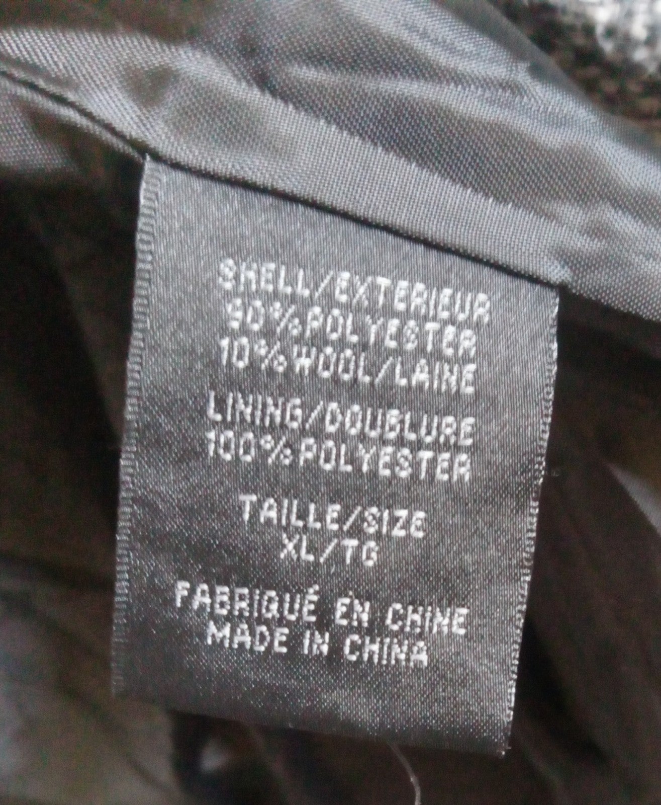 Suzy Shier Gray Button-Up Dress Coat – XL, Elegant Wrap Style