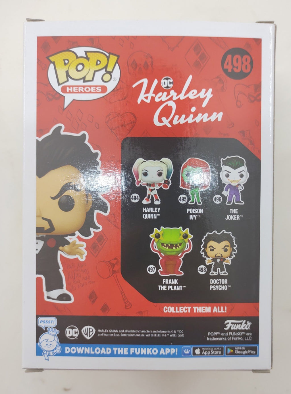Funko Pop! Harley Quinn Animated Series Doctor Psycho #498 Vinyl