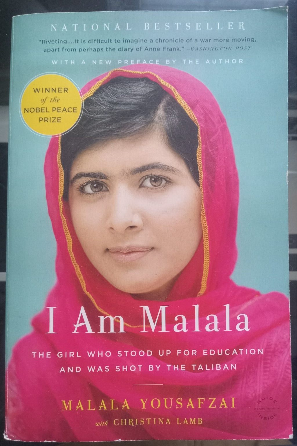 I Am Malala: Girl Who Stood Up for Education & Shot by Taliban (2013) HC VG