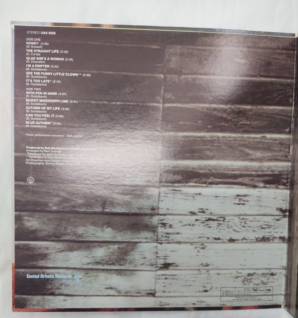 Bobby Goldsboro – Greatest Hits LP 1970 United Artists UAS-5502 VG