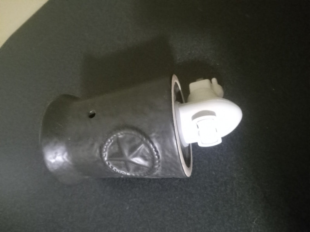 Matte Black Rustic Farmhouse Star Wax Wall Plug Mini Warmer – Cozy Home Décor
