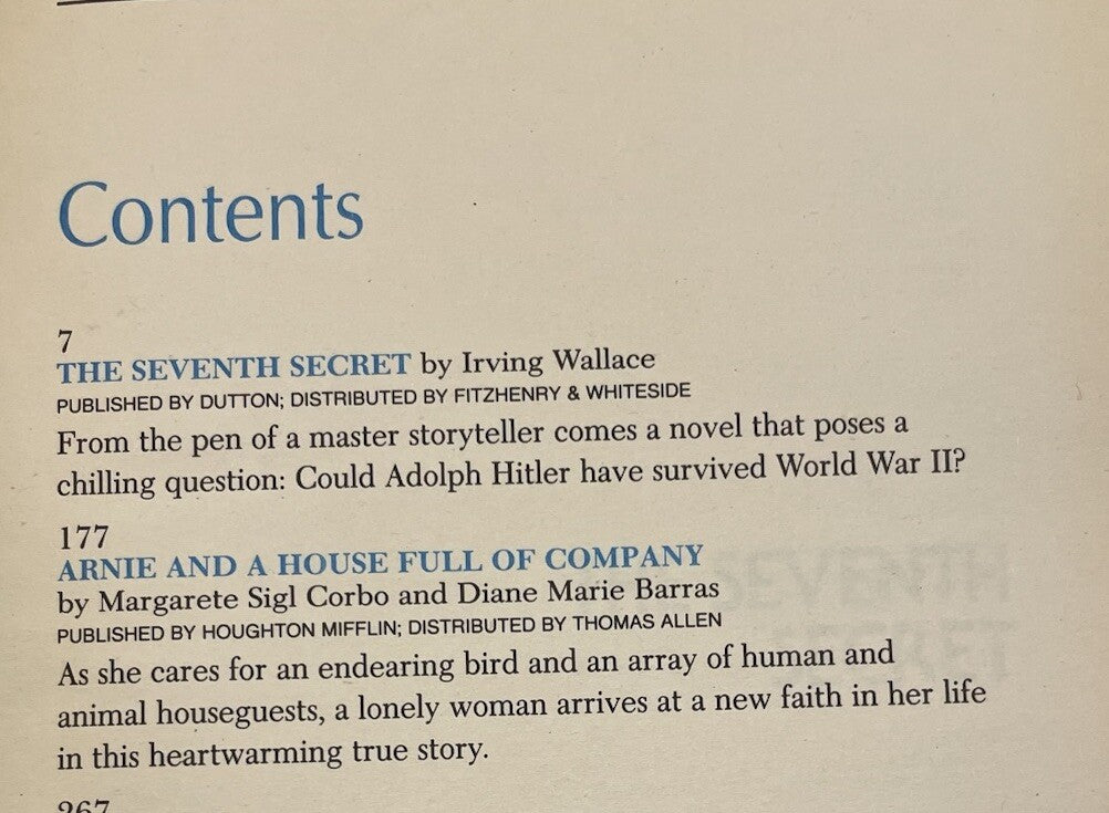 Reader’s Digest Condensed Books 1st Ed 1987 Leather Bound w/ Gilt Edges - NM