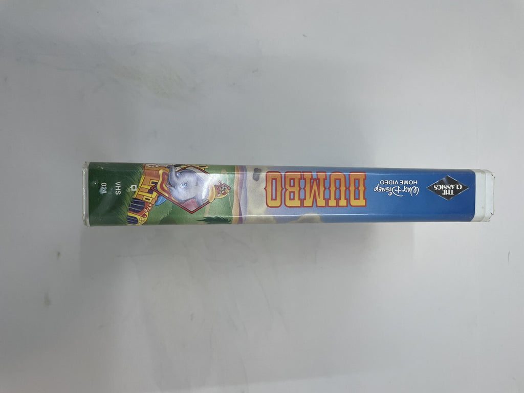 Disney VHS Dumbo 1999 Animated Movie White Clamshell Tape