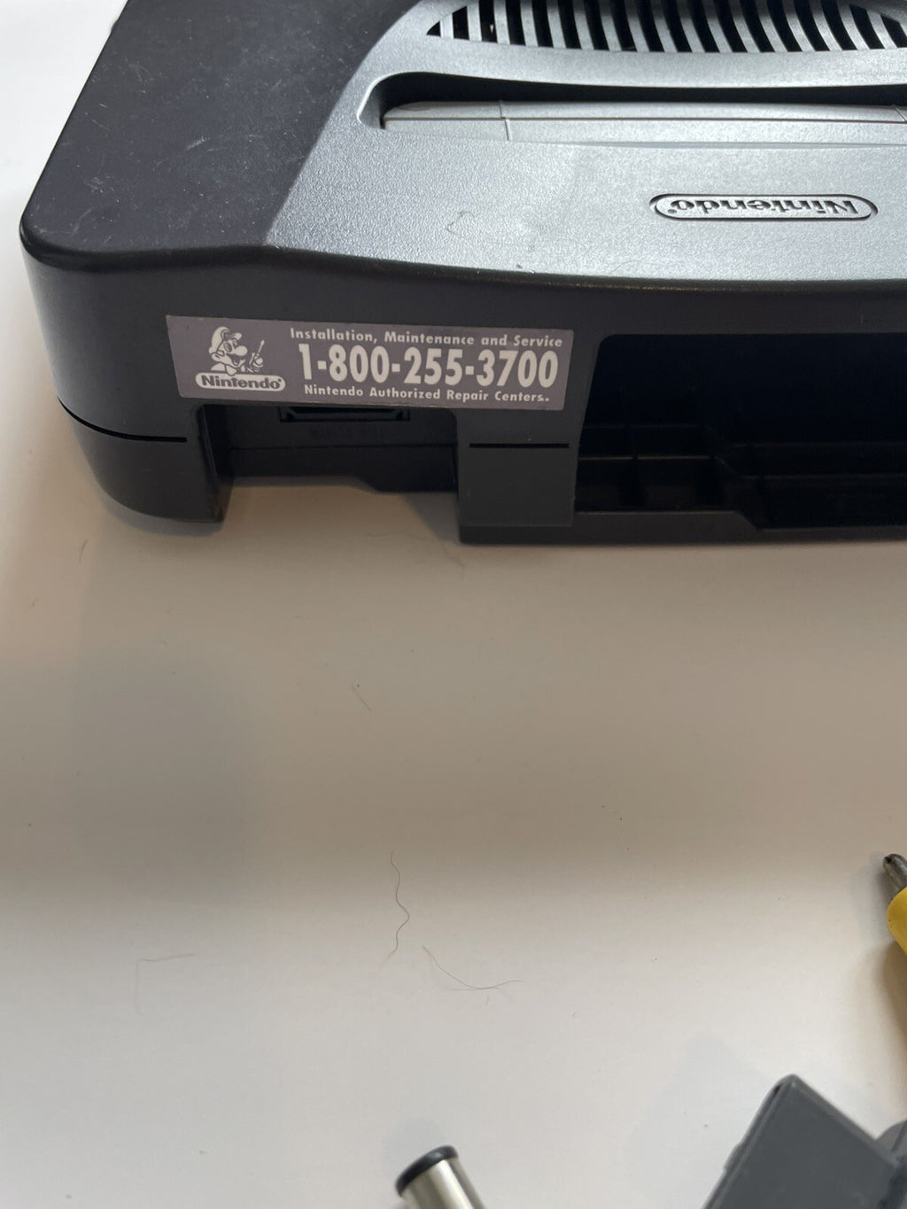 Vintage Nintendo 64 Console Bundle 1996 – Authentic Black Home Gaming System