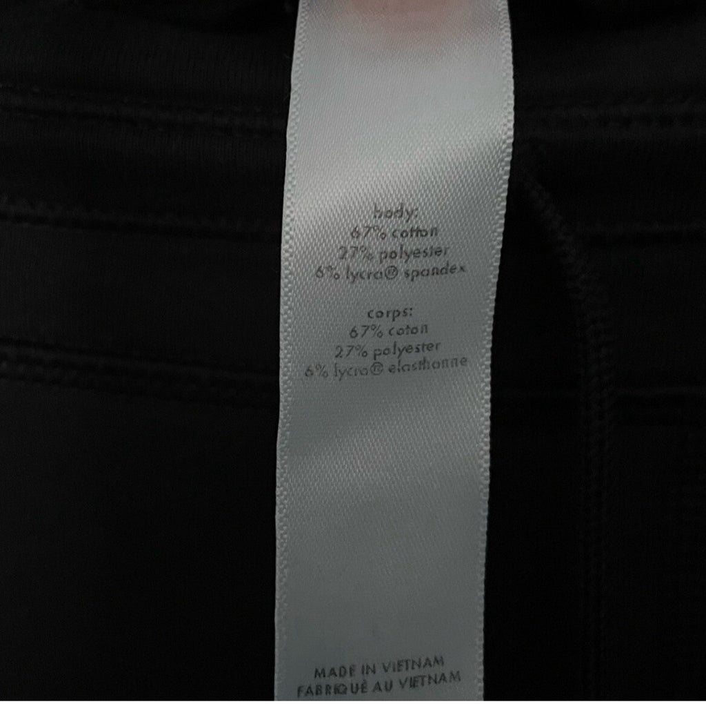 Lucy Athletic Capris Black Compression Cropped Pants Women’s Gym Medium