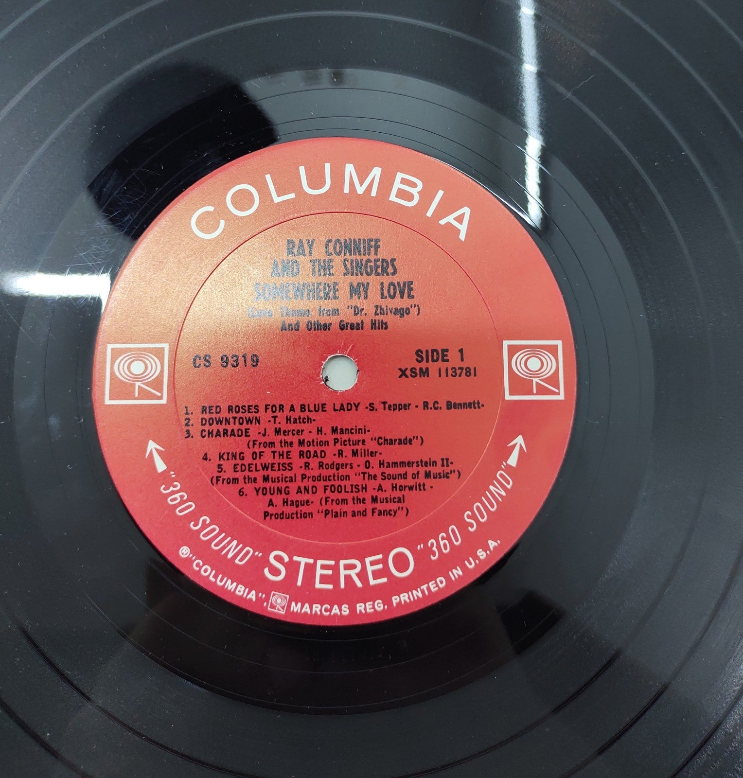 Somewhere My Love And Other Great Hits by Ray Conniff And The Singers