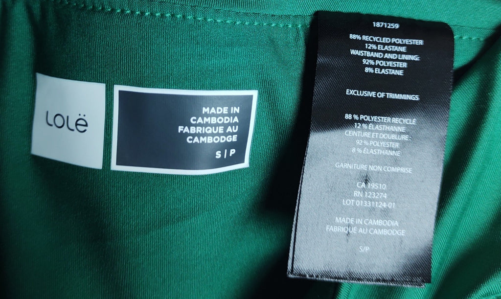 Lole Women’s Green Skirt Small New/Like New Lightweight Casual Activewear