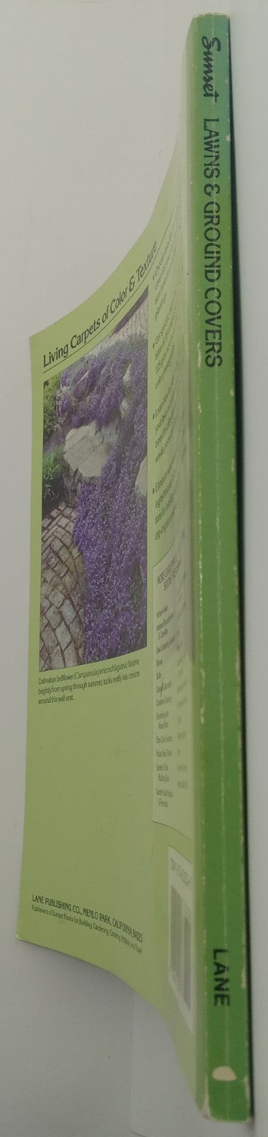 Sunset Lawns & Ground Covers – VG+ Vintage Gardening Guidebook, Rare