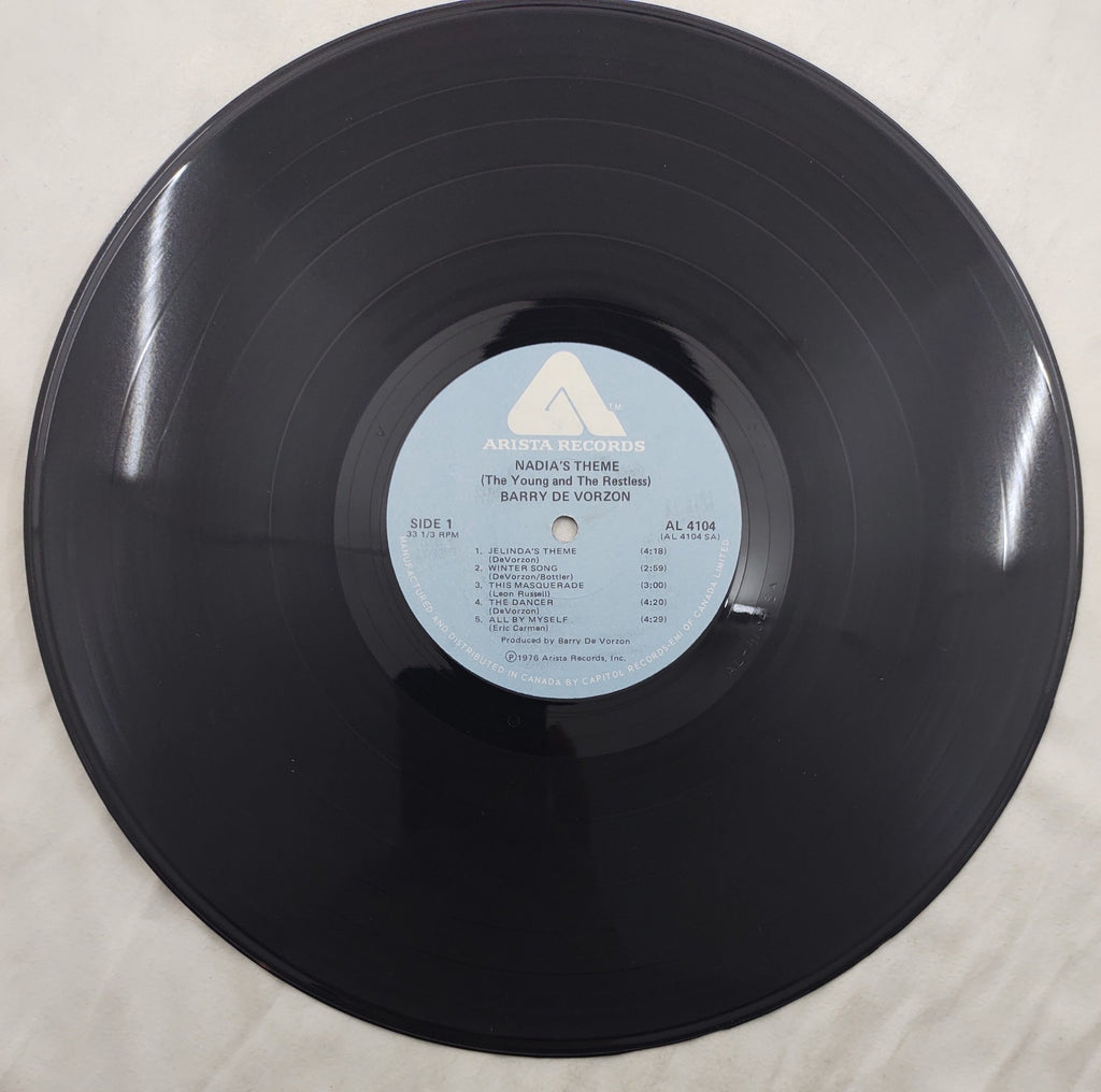 Barry De Vorzon Nadias Theme LP Arista AL-4104 Canada 1976 TV Theme Vinyl Record