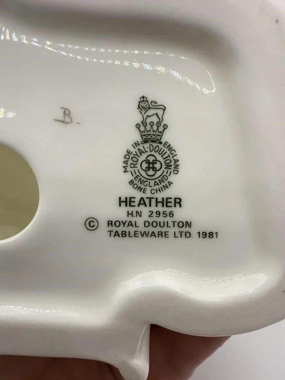 Royal Doulton Figurine “Heather” HN2956 – Hand Painted Porcelain Lady