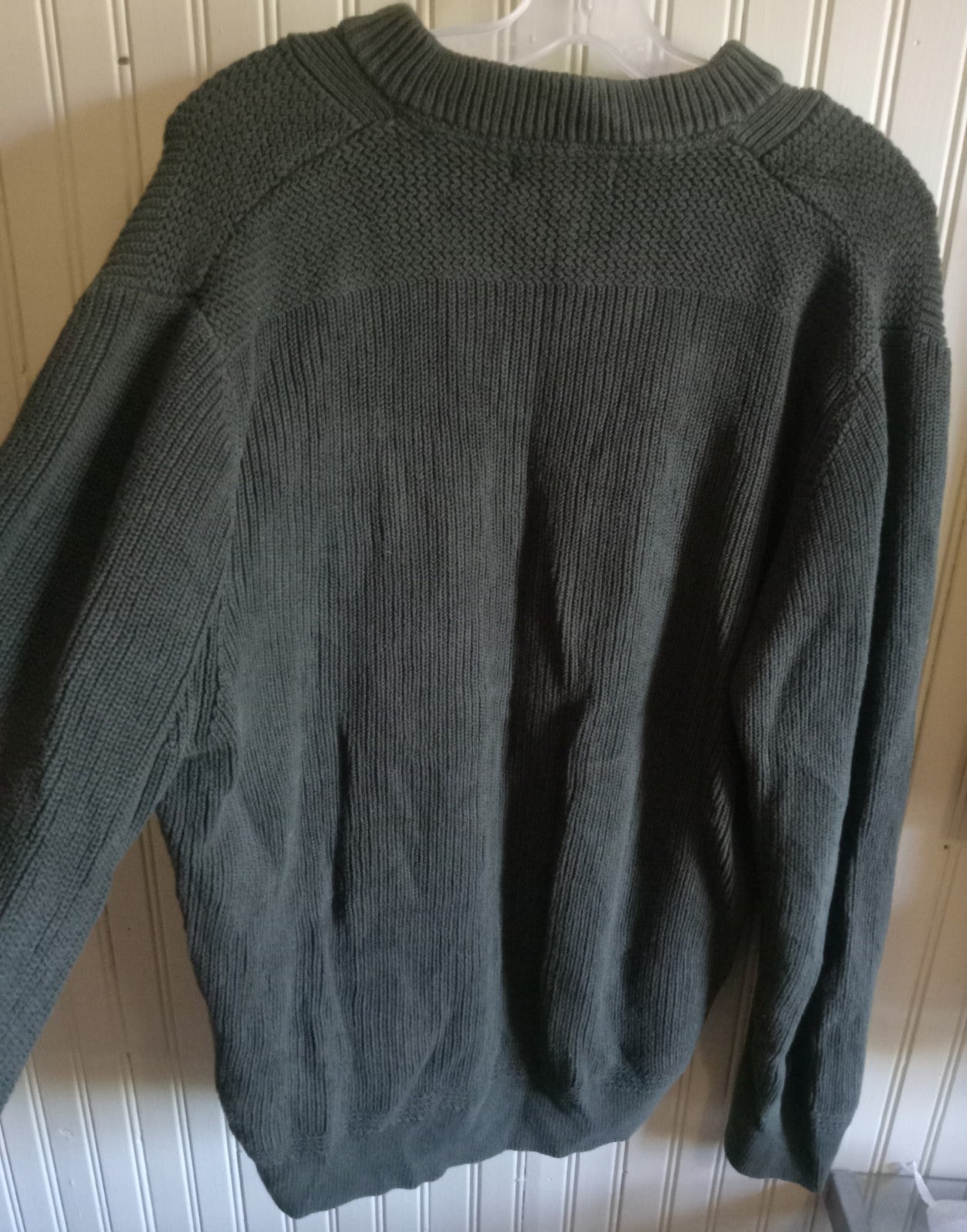 Eddie Bauer 100% Cotton Pullover Sweater – Men's XL, Casual Knit