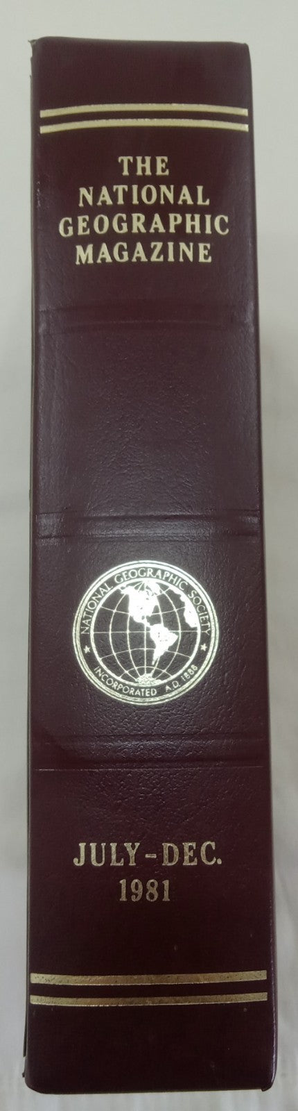 Nat Geo Magazines With Slipcover July To December 1981