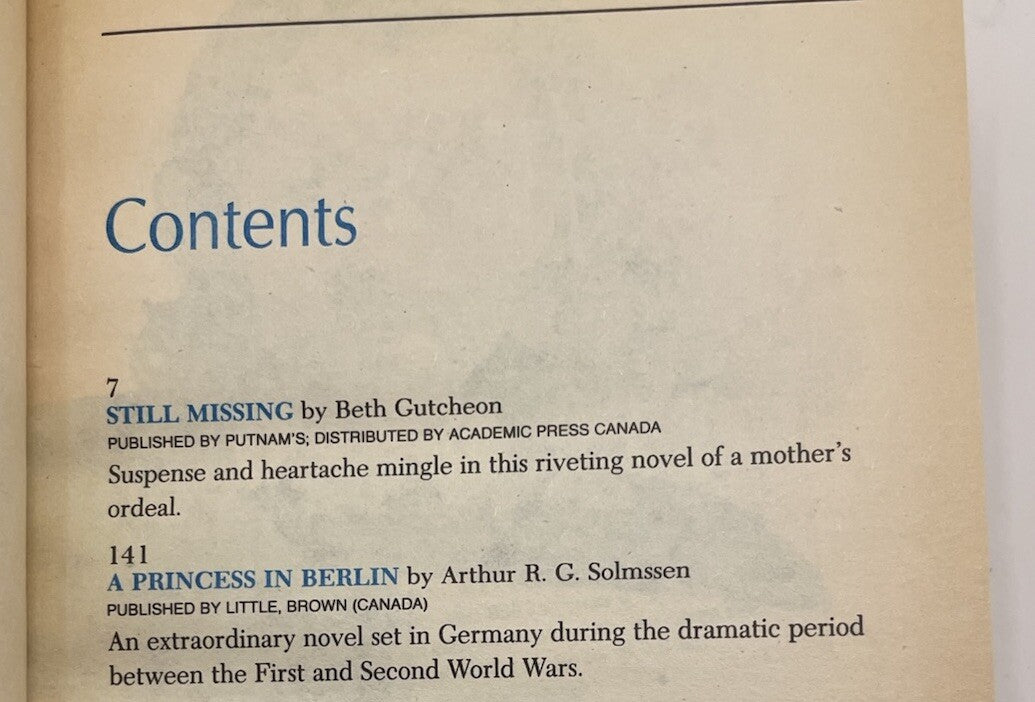 Reader’s Digest Condensed Books 1st Ed 1981 Leather Bound w/ Gilt Edges - NM