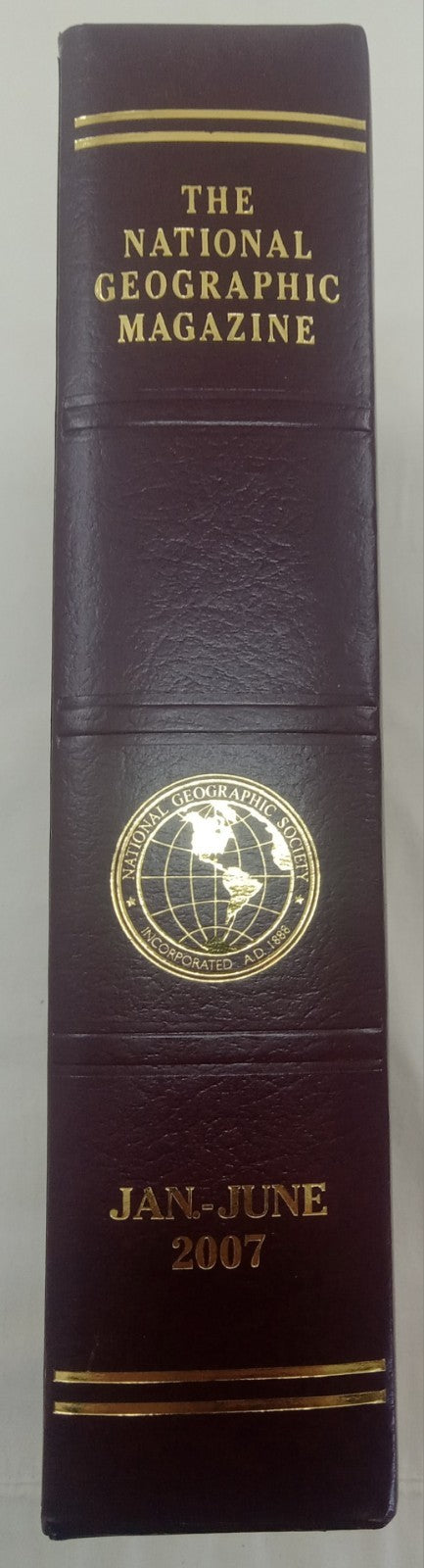 Nat Geo Magazine With Slipcover Jan To June  2007