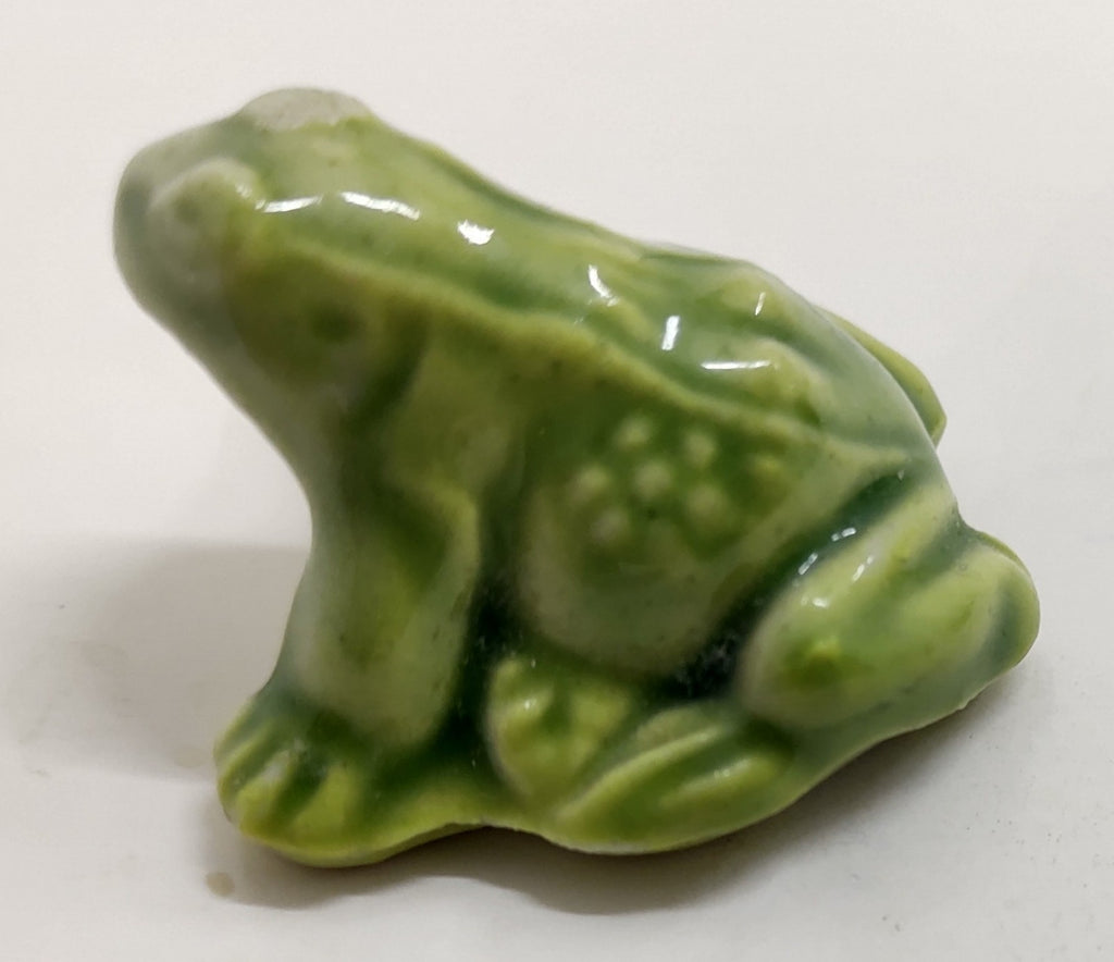 Wade Whimsies Frog Mini Figurine England Vintage Ceramic Wade Collectible