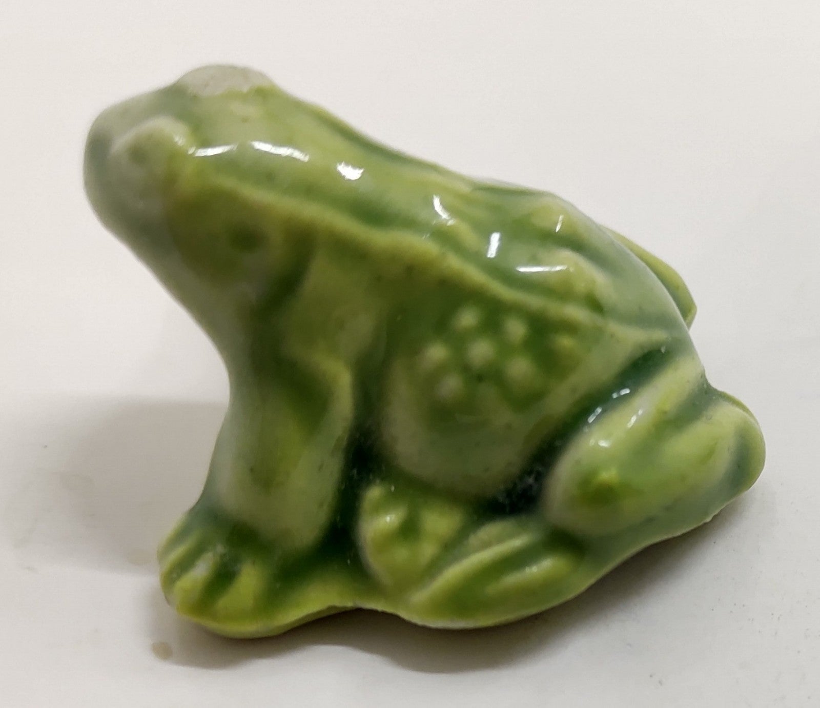 Wade Whimsies Frog Mini Figurine England Vintage Ceramic Wade Collectible
