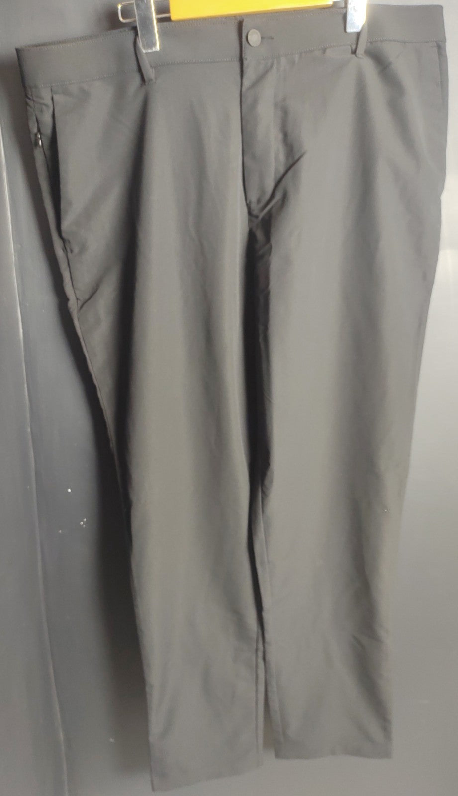 Banana Republic Men’s Black Dress Pants 38x32 Flat Front Modern Fit NWT