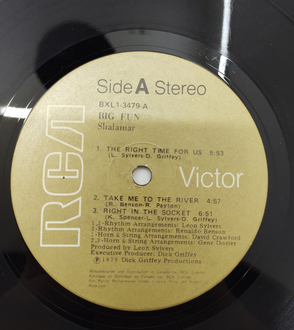 Shalamar – Big Fun (1979) Vinyl LP Disco Funk Classic Soul Dance Groove