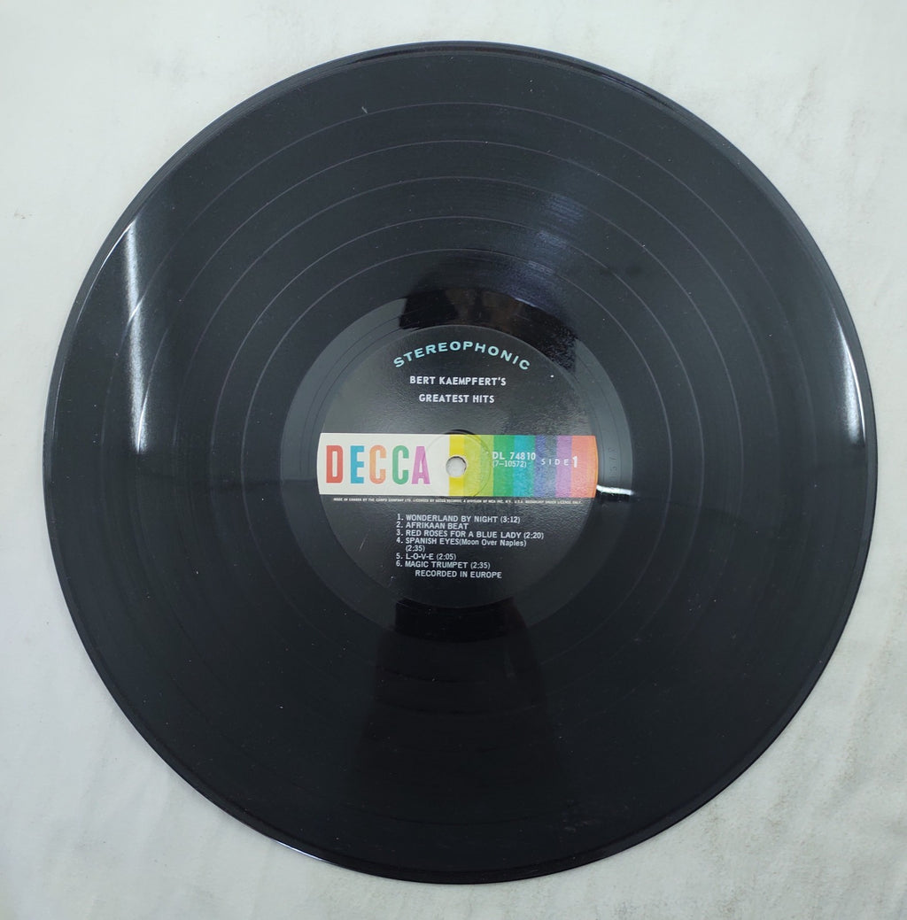 Bert Kaempfert – Greatest Hits LP Stereo Decca Rainbow Label DL-74810 Canada