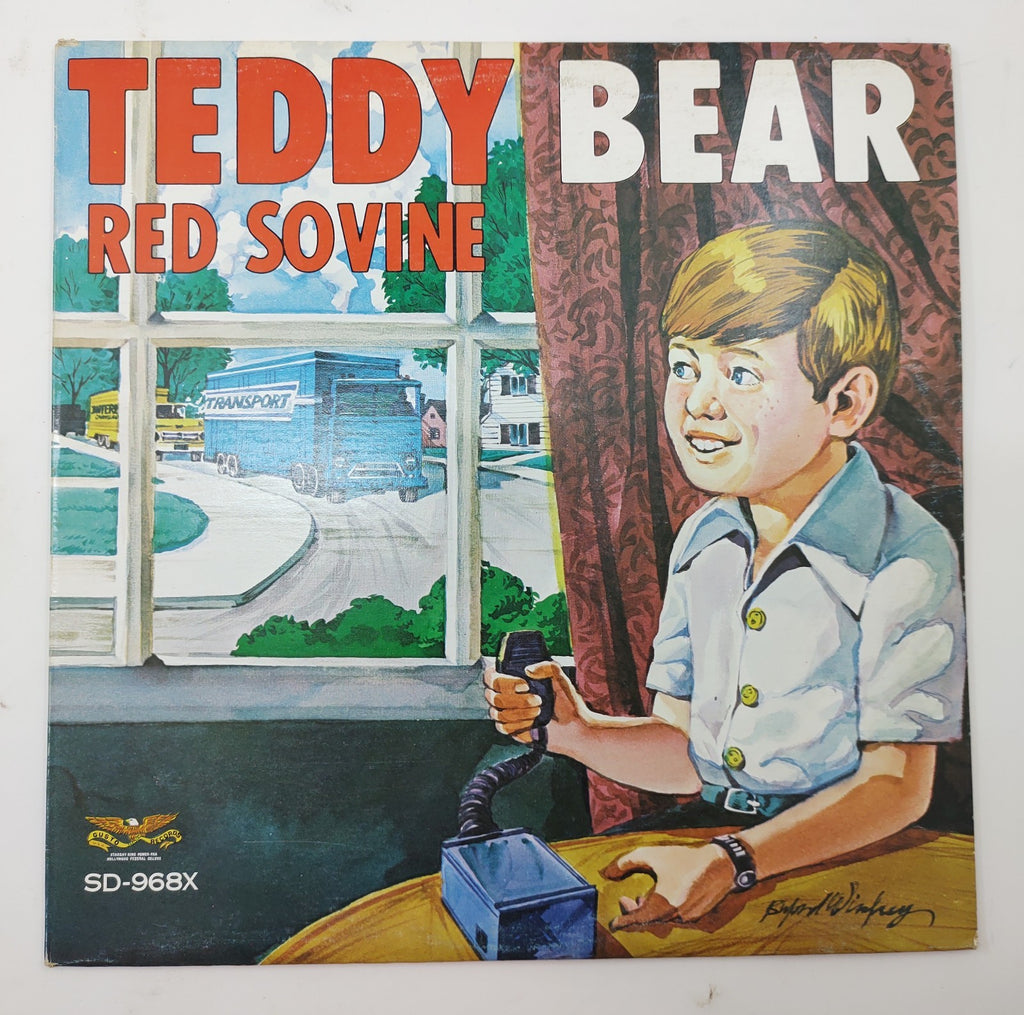 Red Sovine – Teddy Bear (1976) Vinyl LP Starday SD-968X Classic Country