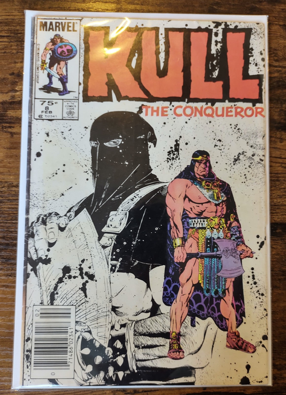Kull the Conqueror #8 (Feb 1985) Marvel - Bagged Boarded Sealed"