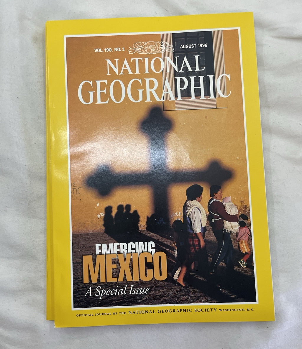 Vintage Nat Geo Lot Jul–Dec 1996 Slipcover Set | Wildlife, Illustrated