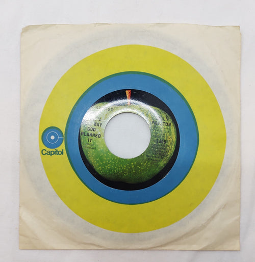 Billy Preston That’s the Way God Planned It 45 RPM Apple 7" Rock Vinyl