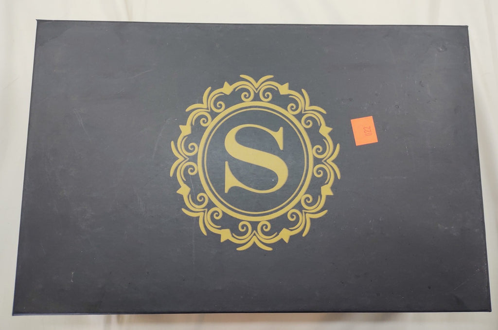 Snover Men’s Black Leather Oxford Dress Shoes Size 13 Lace-Up Formal NWT