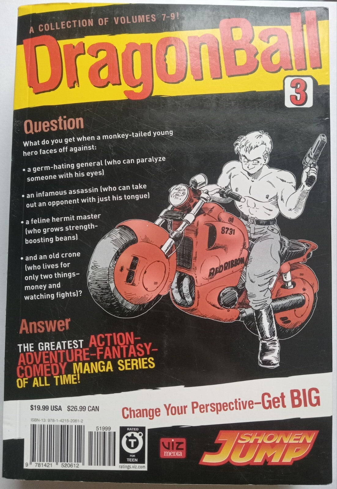 Dragon Ball VIZBIG Edition Vol. 3 Akira Toriyama 2009 G+