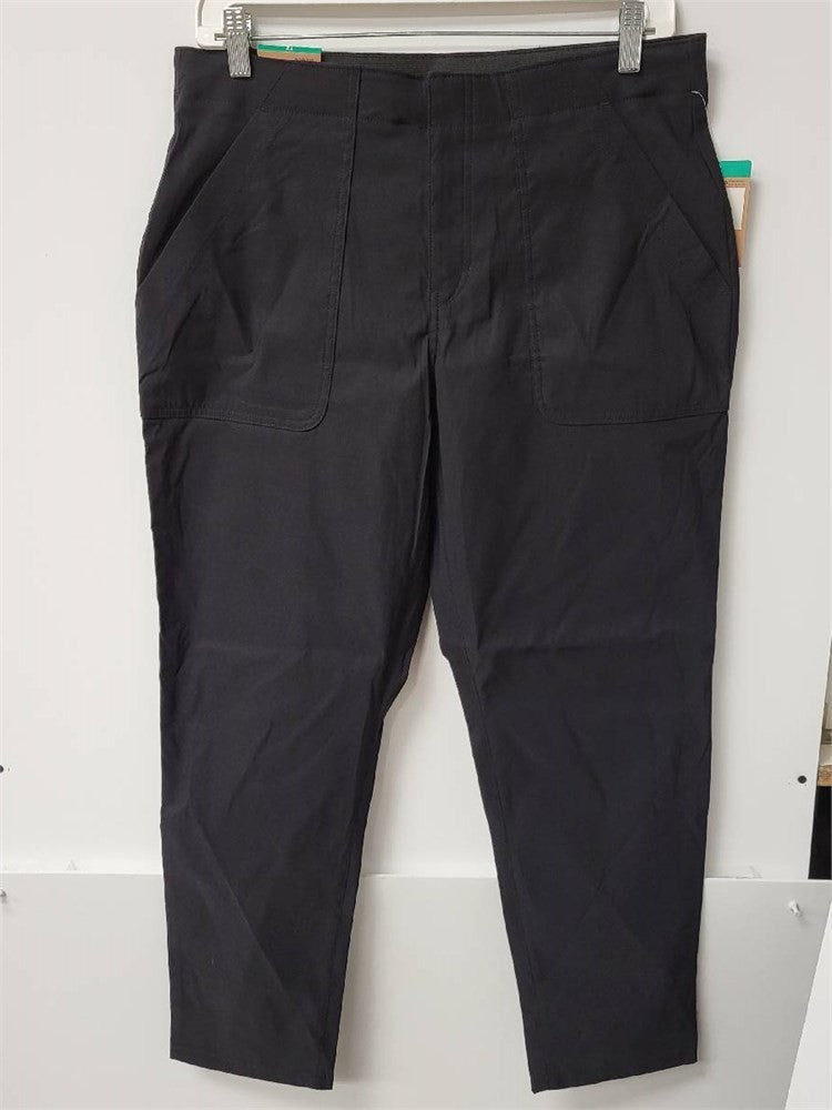 Eddie Bauer Black Tech Pants NWT Women’s Outdoor Hiking Travel Trousers