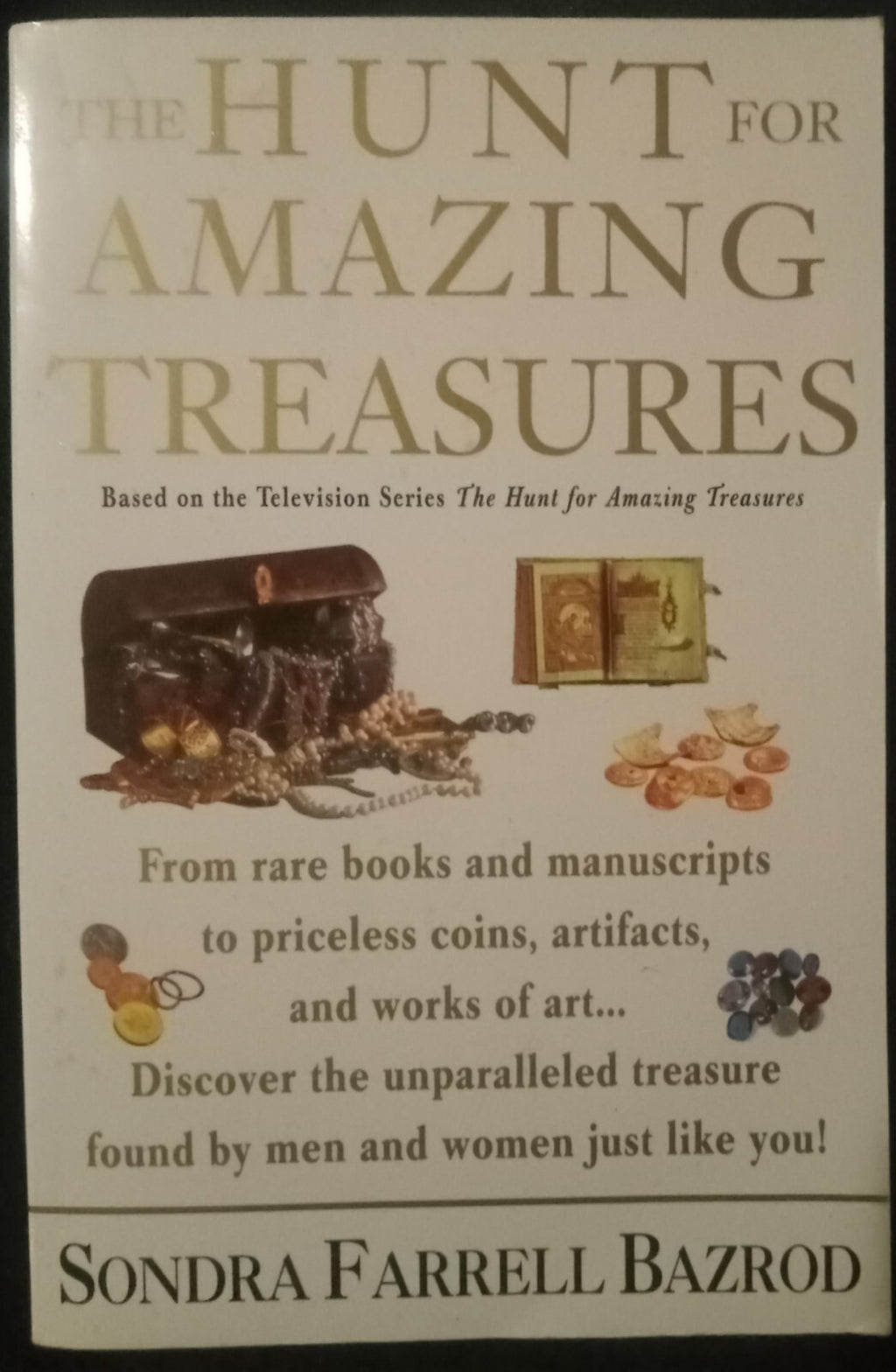 The Hunt for Amazing Treasures by Sondra Farrell – Adventure Travel PB VG+