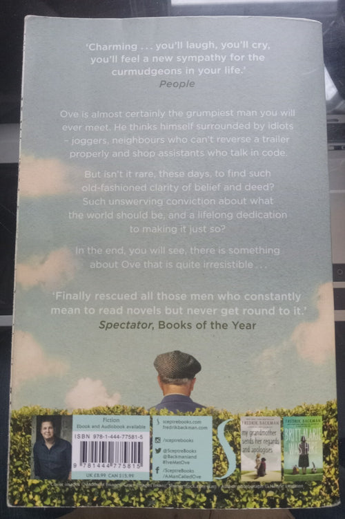 A Man Called Ove by Fredrik Backman (2015) Trade Paperback VG – NYT Bestseller