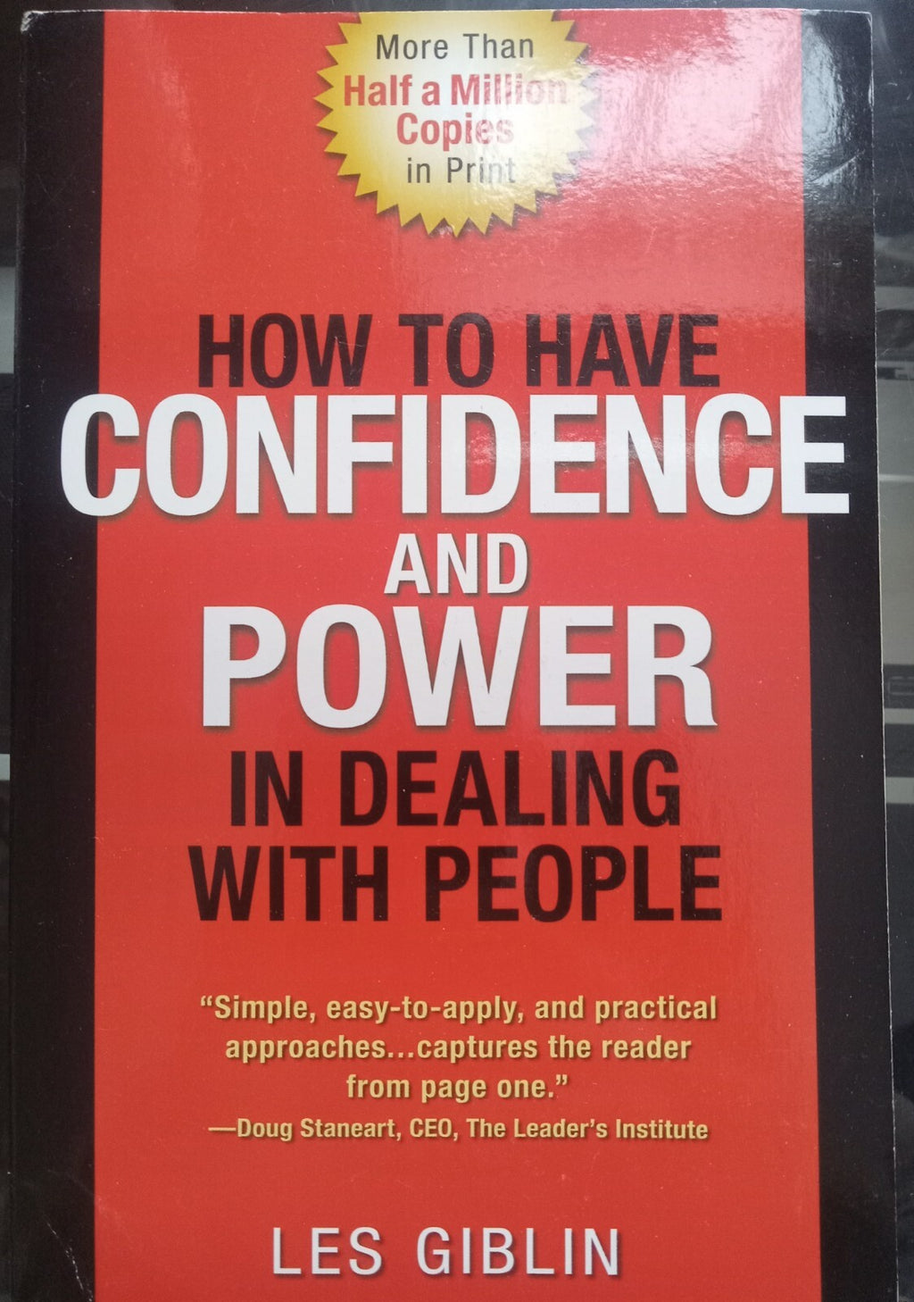 How to Have Confidence Power Les Giblin Self Help Communication Influence HC