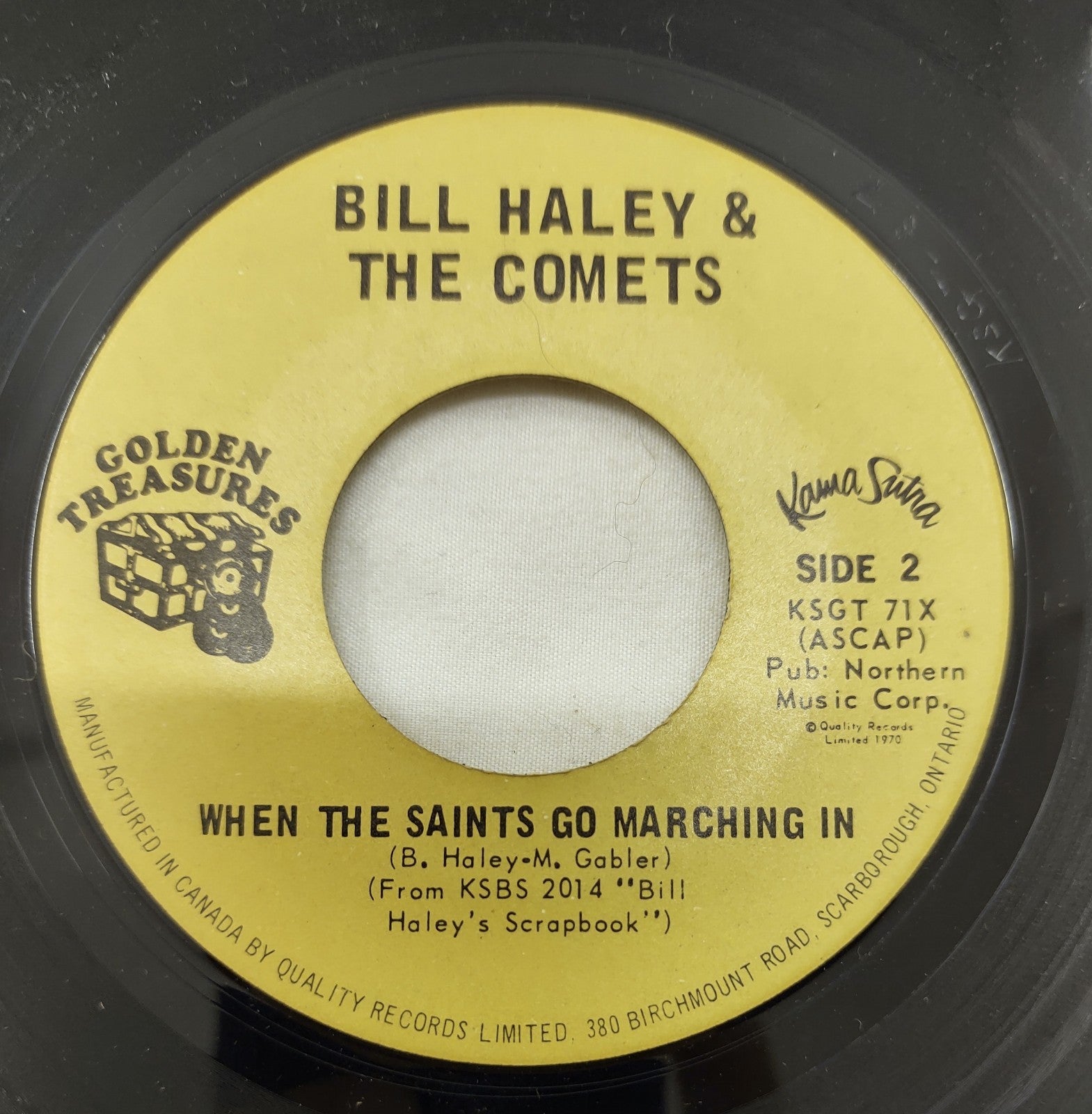 Bill Haley & His Comets – See You Later Alligator 7” Golden Treasures KSGT 71X