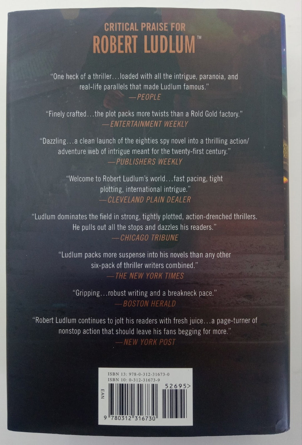 The Bancroft Strategy by Robert Ludlum – VG+ Spy Thriller Paperback Book