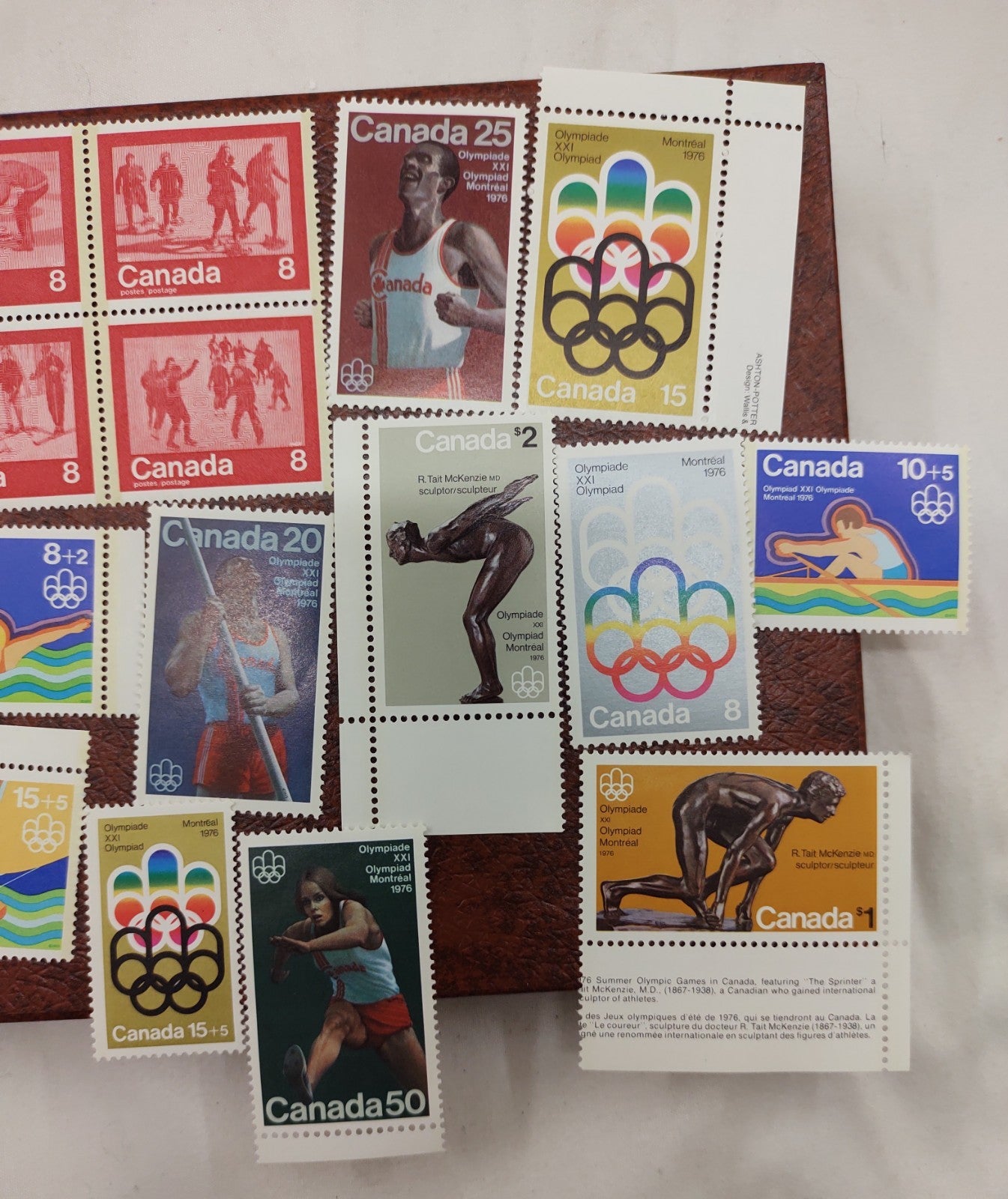 Canada Post 1976 Olympic Games Stamp Souvenir Collection Vol 1 S002 MNH