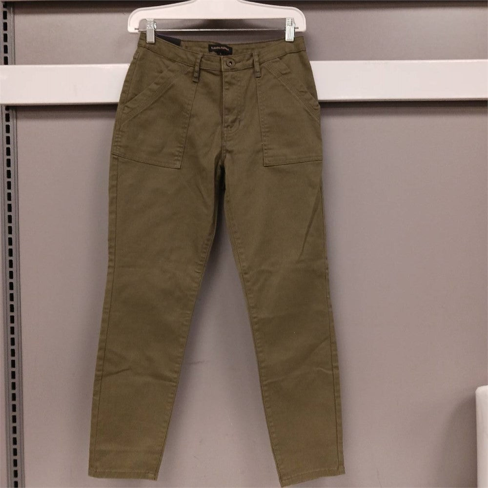 NWT Women’s Banana Republic Green Pants Size 4 – Slim Fit Work Trousers