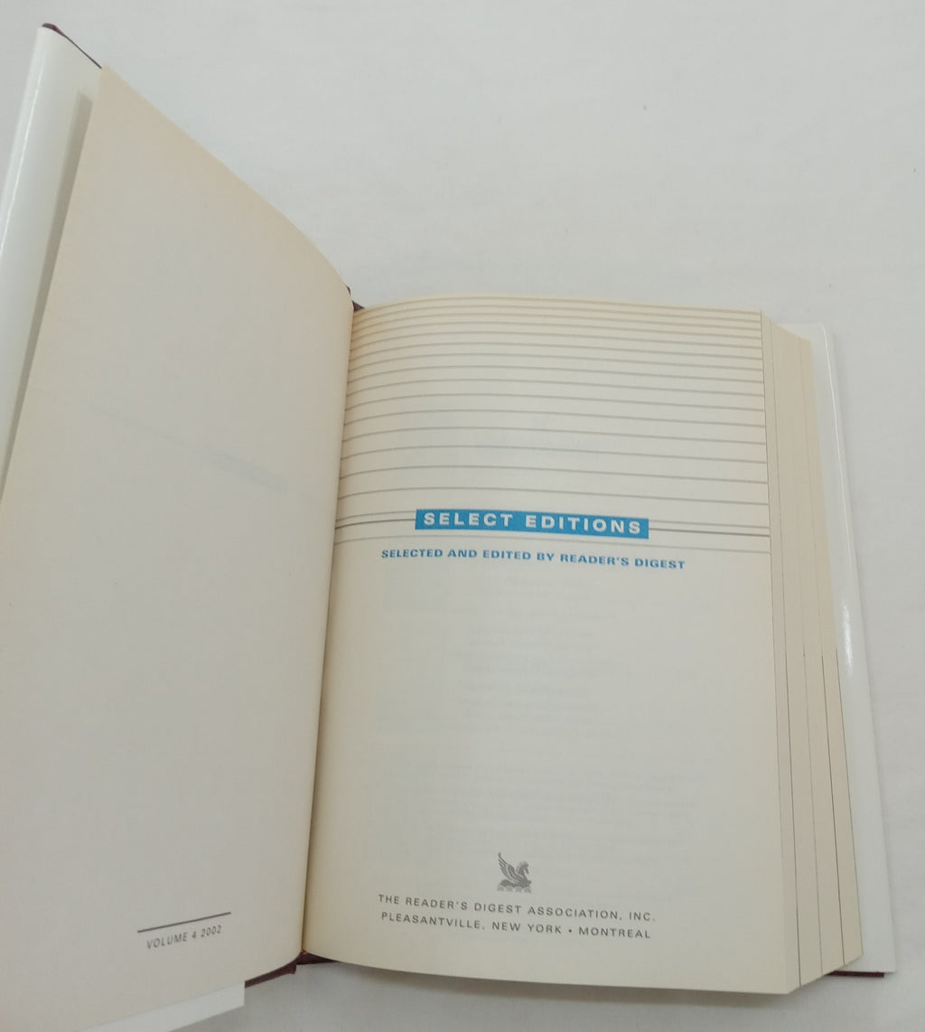 Reader's Digest Select Editions Vol 4 2002 HC 1st Ed w/ Dust Jacket NM
