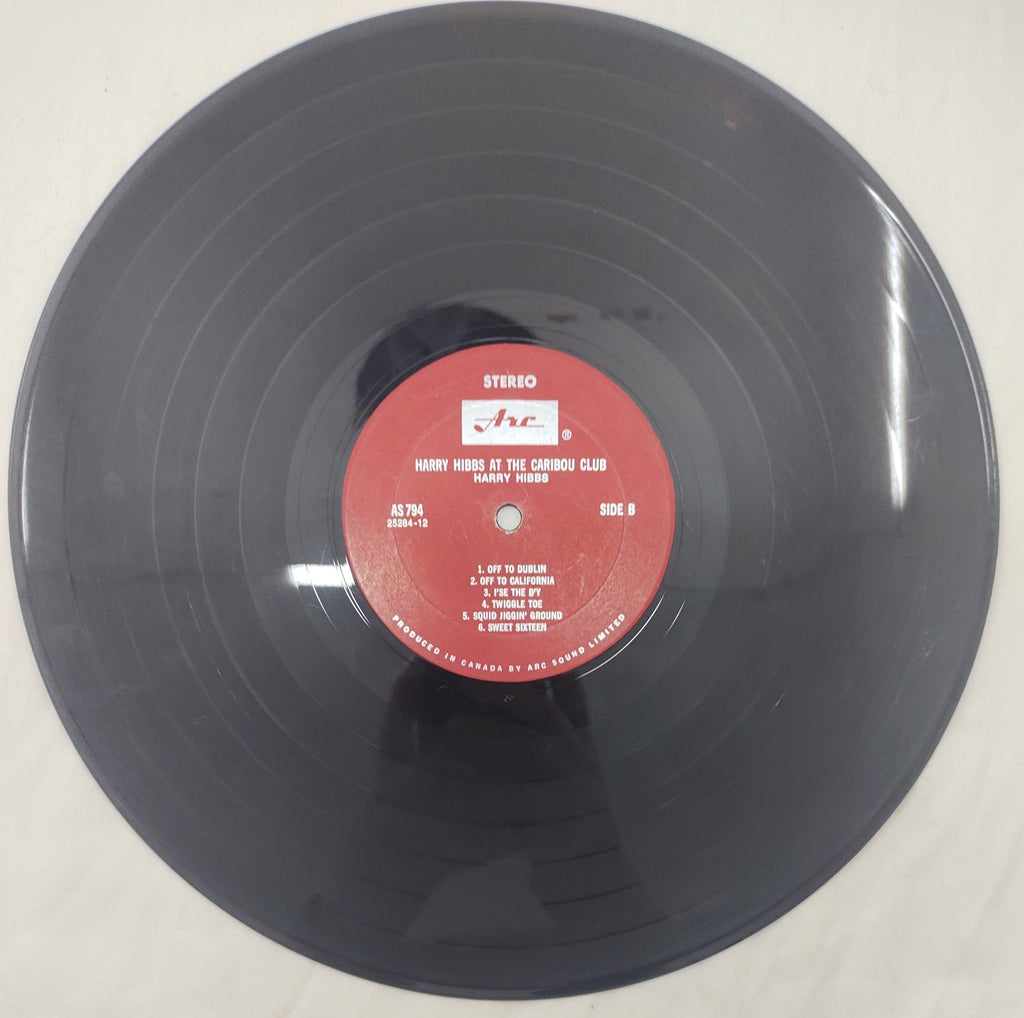 Harry Hibbs – At The Caribou Club (1968) Vinyl LP ARC AS-794 Newfoundland
