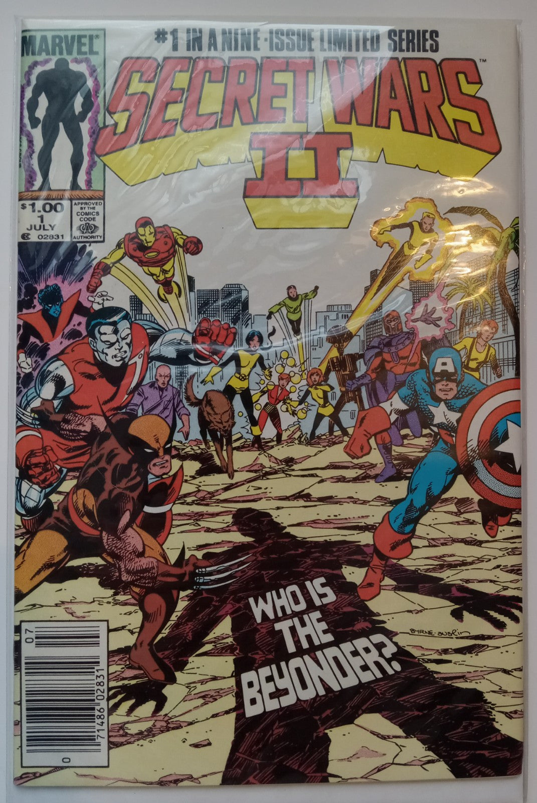 Secret Wars II #1 (1985) Marvel Limited Series X-Men Avengers Bagged/Boarded
