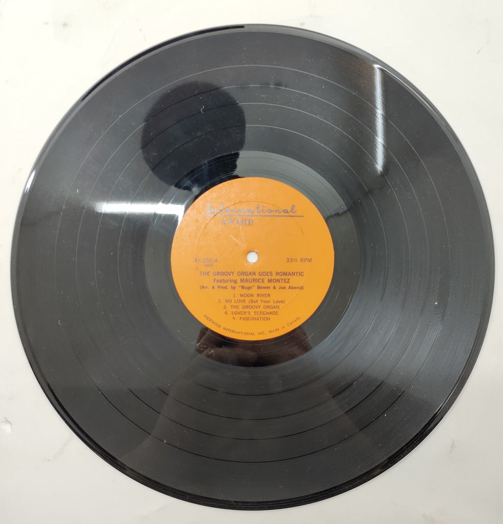 Maurice Montez - The Groovy Organ Goes Romantic" Vinyl LP (Design DLP-265, 1966)